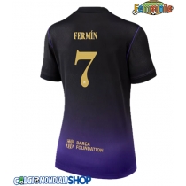 Maglie da calcio Barcelona Fermin Lopez #7 Seconda Maglia Femminile 2026-27 Manica Corta